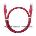 UTP Cat5e 1.5 FT (0.5 meters) Patch Cord Red